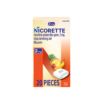 Nicorette 2 mg Nicotine Gum to Help Stop Smoking - Fruit Chill Flavored Stop Smoking Aid, 20 Count